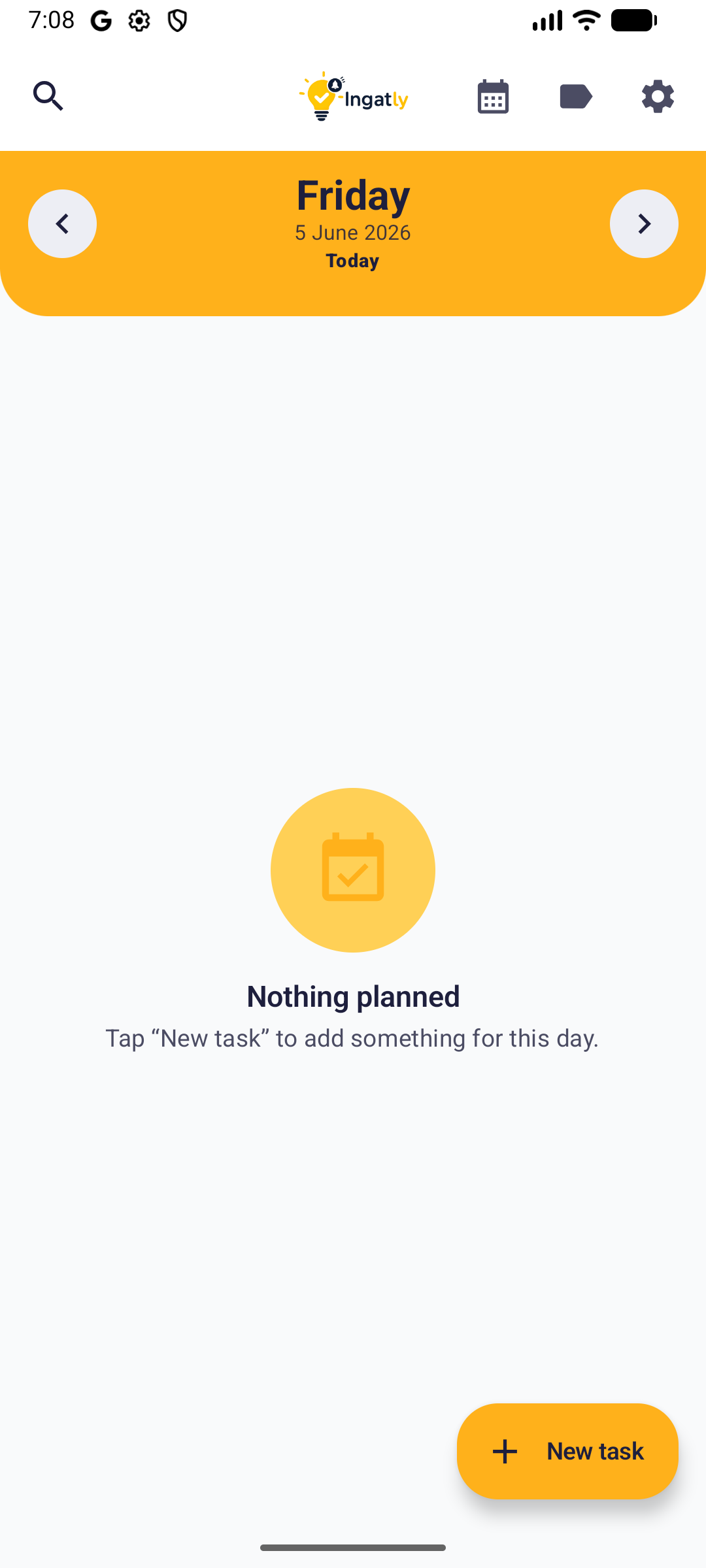 Daily Task List